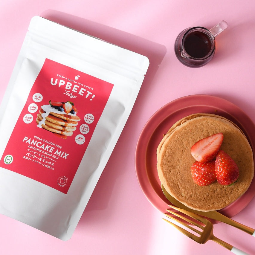 パンケーキ EVERYONEs CAFE の 東京牛乳を使ったスフレパンケーキ ベリー