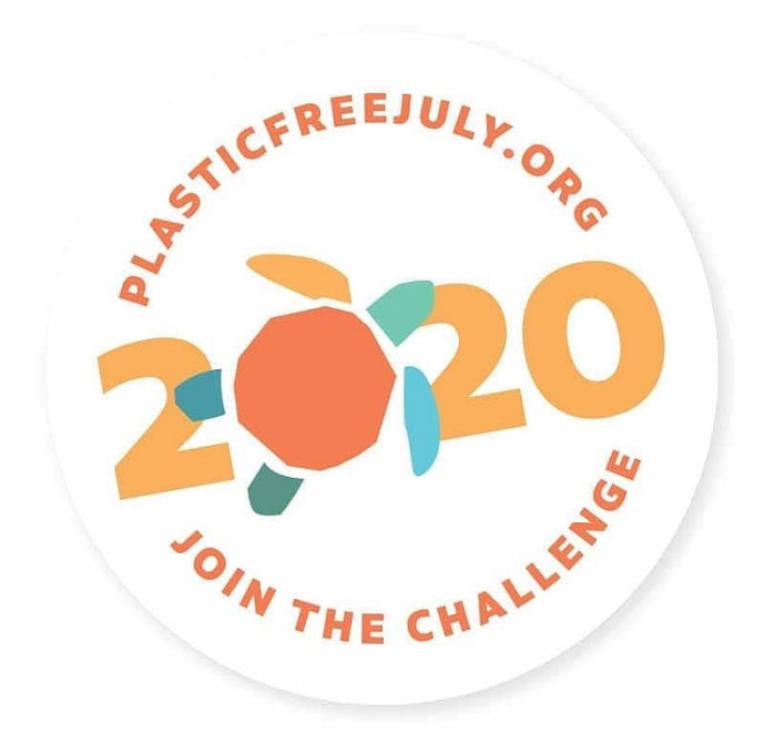 plastic free july!