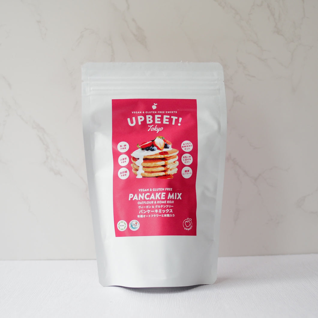 UPBEET! Tokyoパンケーキミックス 有機オートフラワーと米麹入り