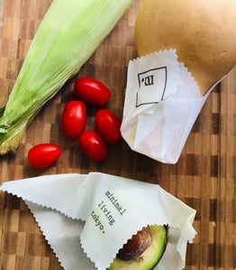蜜ろうラップ (100% 蜜ろうタイプ）/ Beeswax Wraps (100% Beeswax Type)