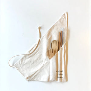 minimal living tokyo. コットンカトラリーケース / Cotton Cutlery Case