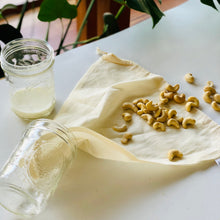 画像をギャラリービューアに読み込む, オーガニックコットンナッツミルクバッグ/ Organic Cotton Nut Milk Bag