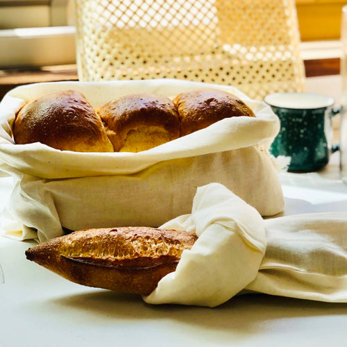 パン巾着 by Sape Sapo in Cloth / Bread Bags